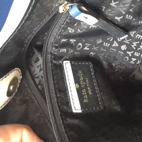 KATE SPADE..EVANGELIE LAUREL WAY..CRUISE STRIPE BAG - Picture 6 of 10